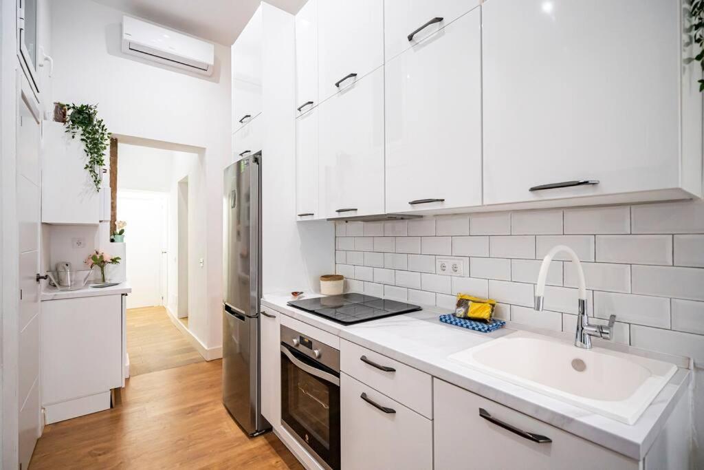 Chamberi - Quiet Flat, Ideal For Families Cas Madri Exterior foto